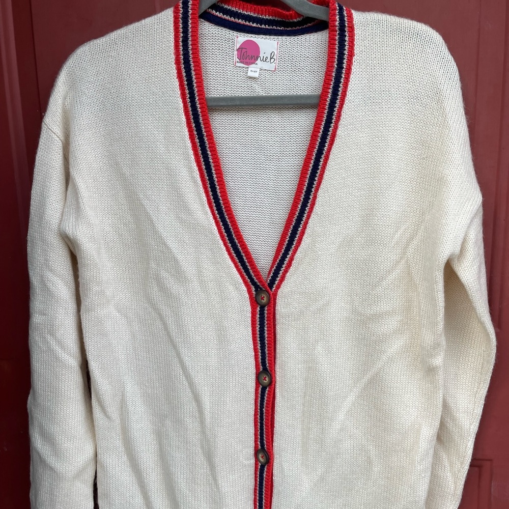 Johnnie B Girls Button Sweater